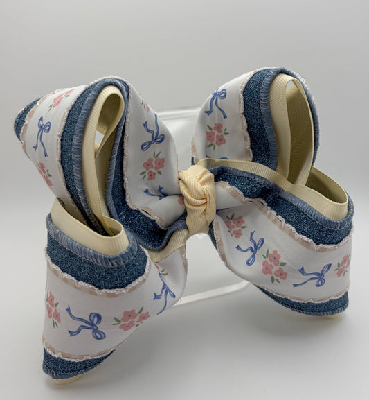 Blue Jean Bows